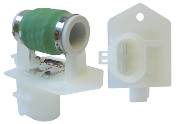Předřadný odpor, elektromotor-ventilátor chladiče