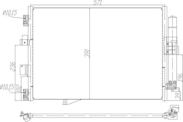 Chlodnica do klimat.ford c-max 10-