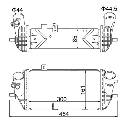 Chladič vzduchu hyundai i20 14-
