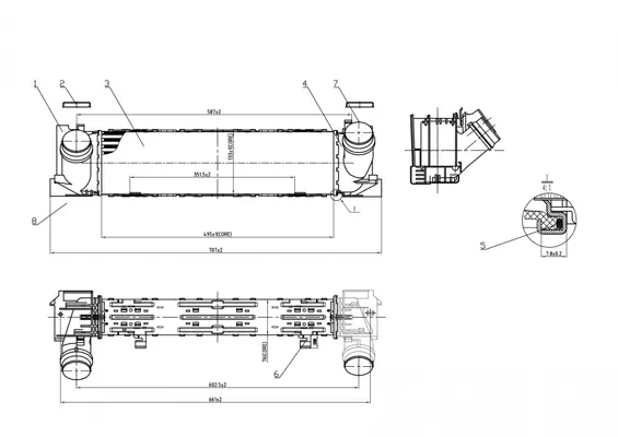 Chladič vzduchu f20 116d 10-