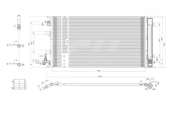 Chladič klimatiz.fluence 1.5 08-
