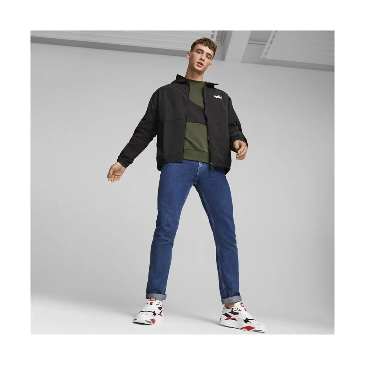 Puma  Windbreaker  Černá