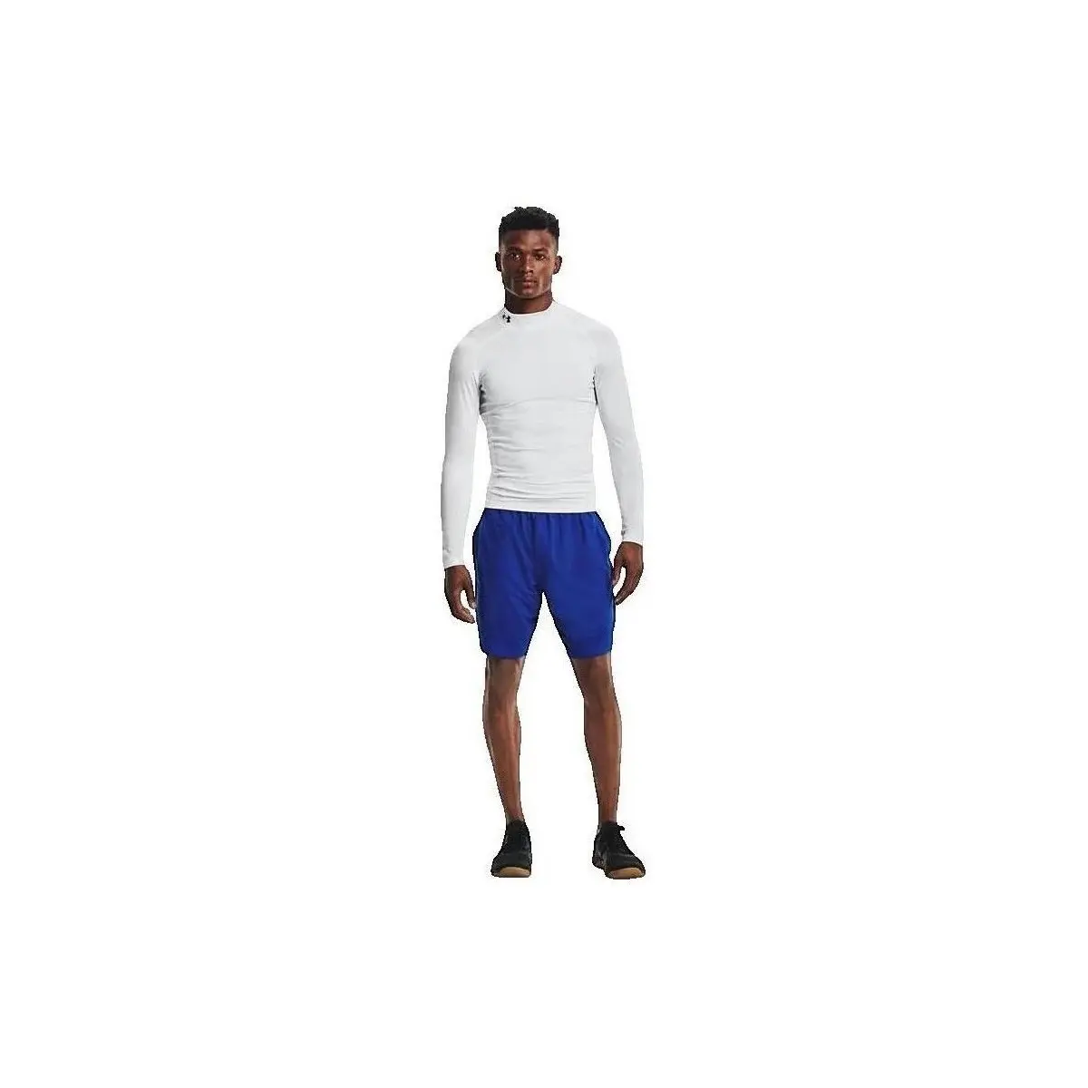 Under Armour  Heatgear Mock À Manches Longues  Bílá