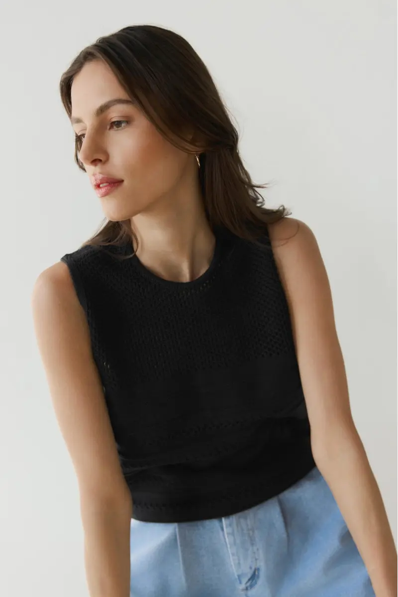 Top Rita Nero