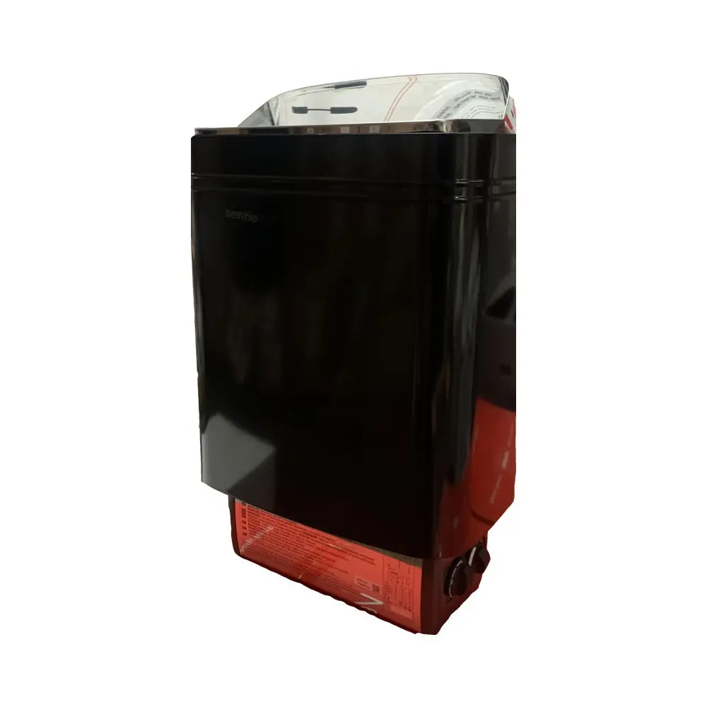 Sentiotec saunová kamna elektrická 60B black top steel black