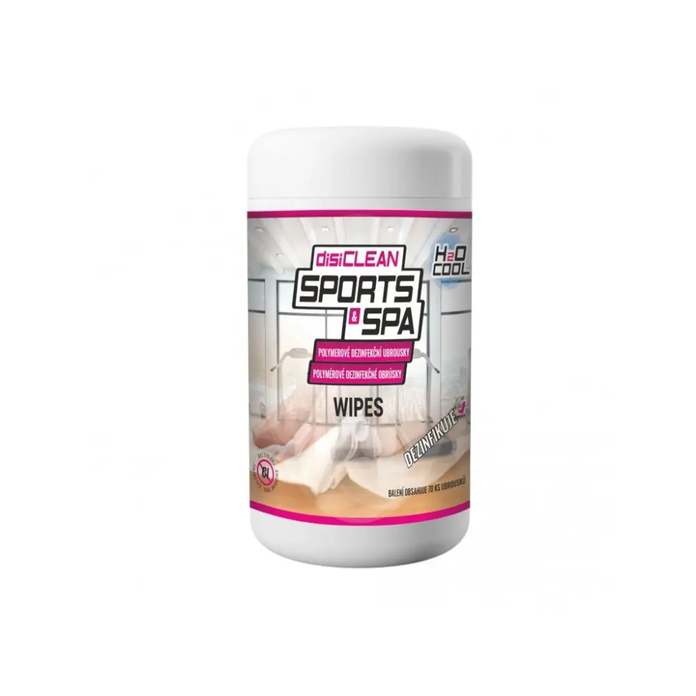 H2O COOL dezinfekční ubrousky SPOR T & SPA WIPES
