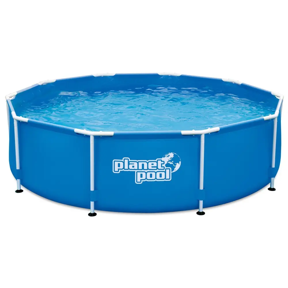 Planet Pool Nadzemní bazén s ocelovou konstrukcí FRAME modrý 3,05 x 0,76 m 10869