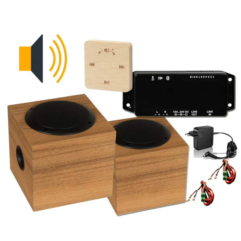 Hi-Fi PRO set pro ozvučení sauny abachi
