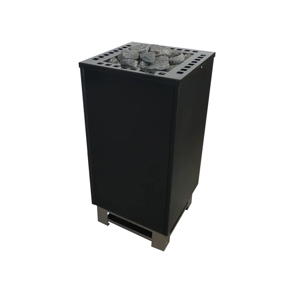 Lang's "KUBO-noir" K38n - 12 kW "real Enamel" anthracite