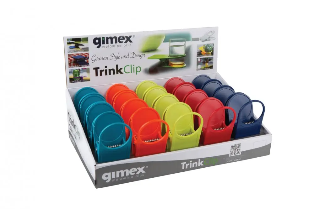 Sponkové držáky Trinkclips Gimex