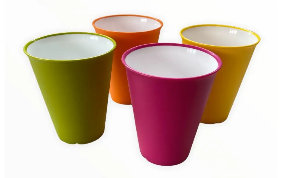 Sada kelímků Omada Sanaliving 200 ml, 4 ks
