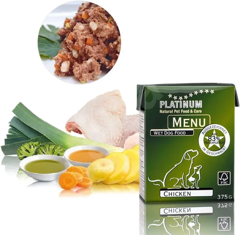 Platinum Natural Menu Chicken - Kuře 375 g