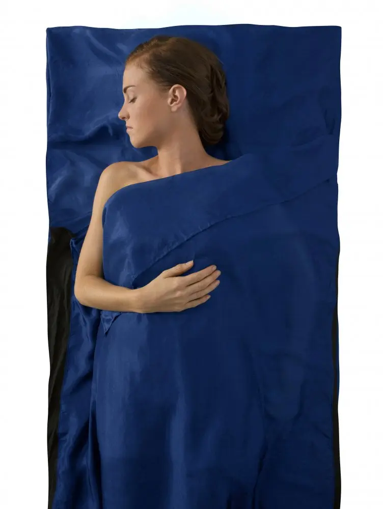 Hedvábná vložka do spacáku Silk Stretch Liner - Traveller