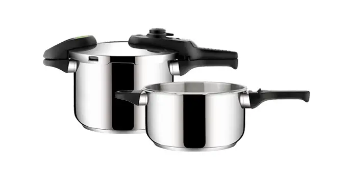 Tlakový hrnec Tescoma BIO EXCLUSIVE+ DUO, 4.0 a 6.0 l