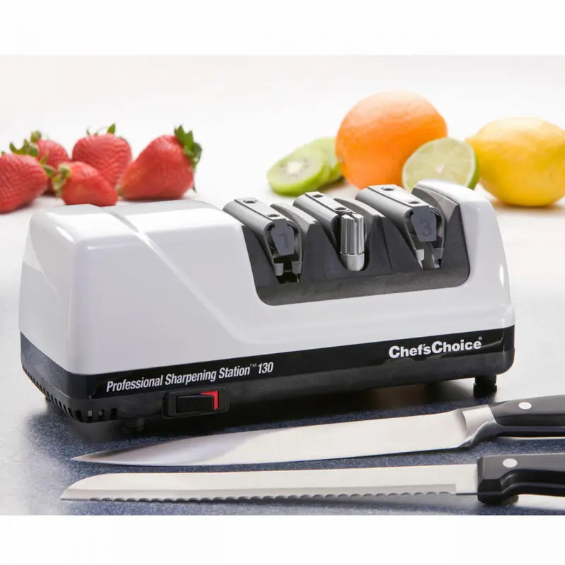 ChefsChoice elektrická bruska na nože 3-stupňová M130 - Bíla