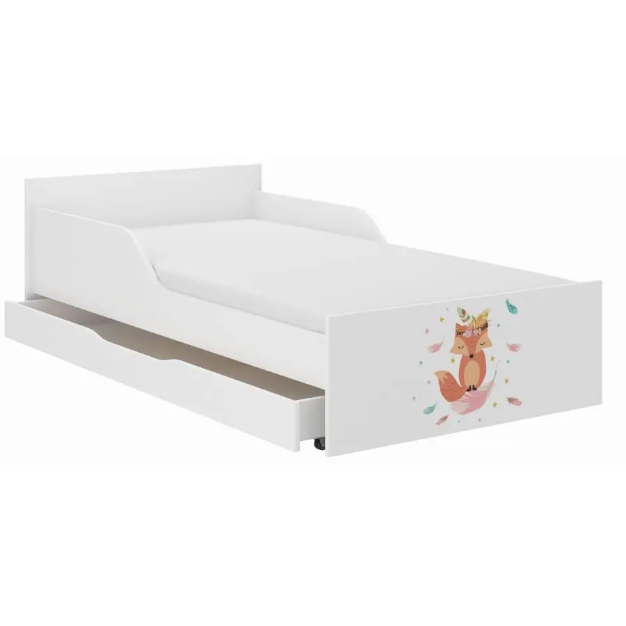 Dětská postel PUFI se šuplíkem - 160x80 LIŠKA