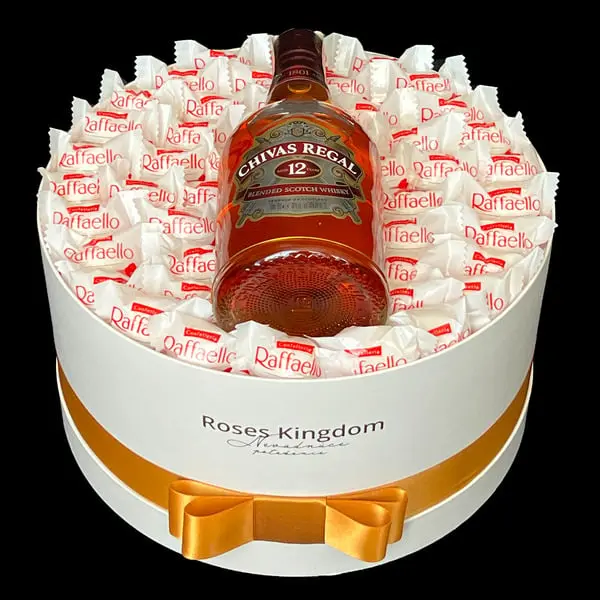 Dárkový box pro muže Deluxe Raffaello Chivas Regal