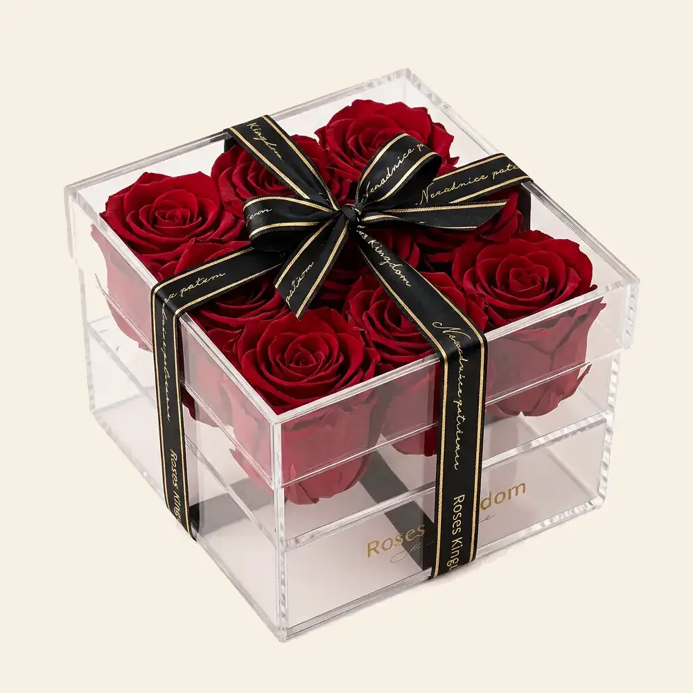 Royal Crystal Box MINI ČERVENÁ