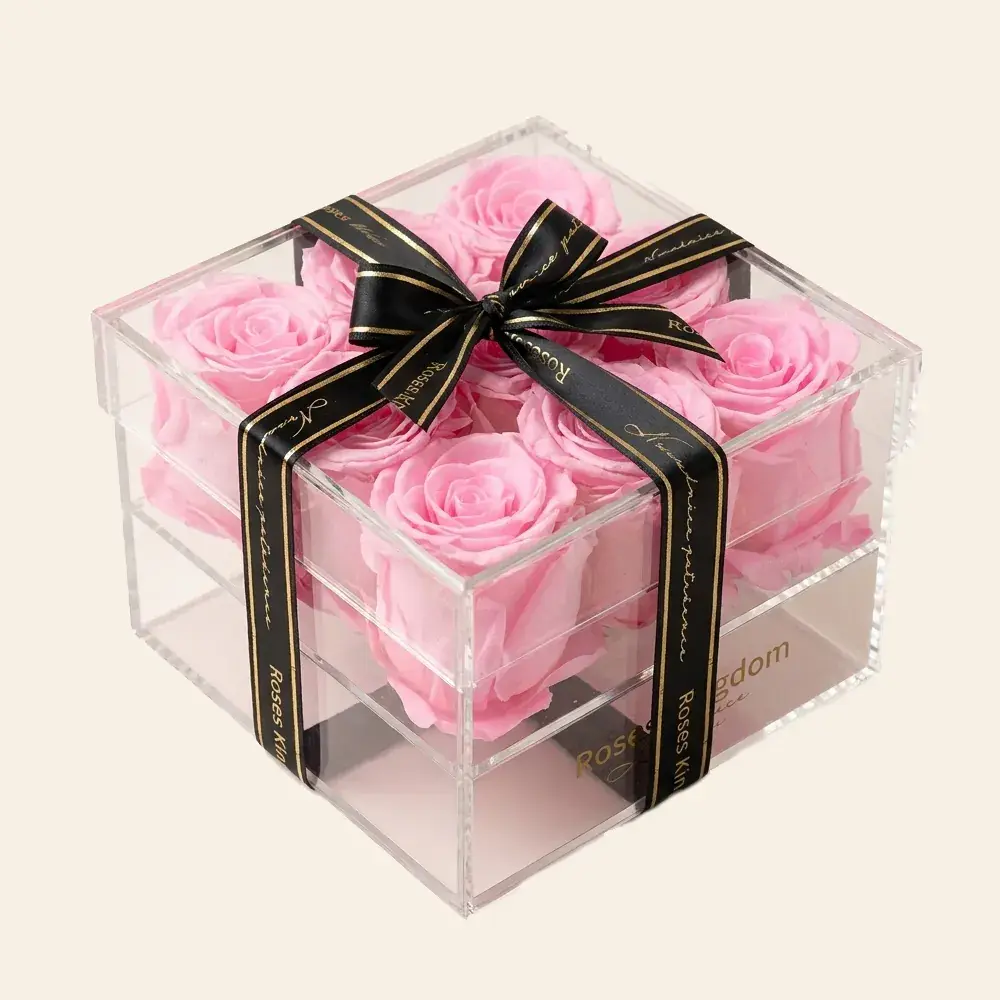 Royal Crystal Box MINI RŮŽOVÁ