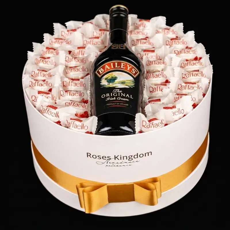 Dárkový box pro muže Deluxe Raffaello Baileys