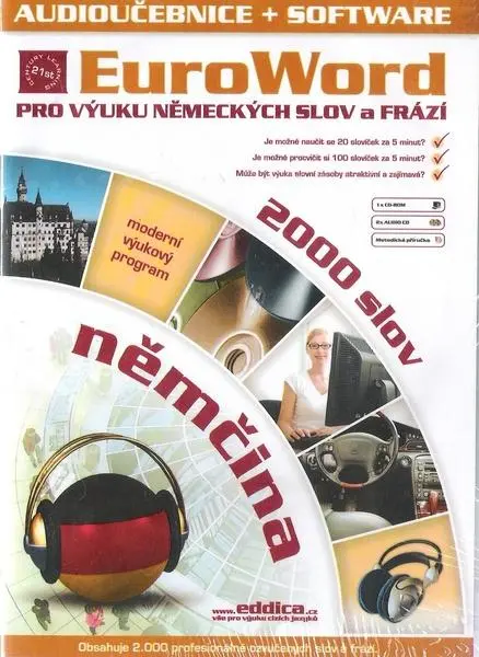 EuroWord Němčina 2000 nejpoužívanějších slov