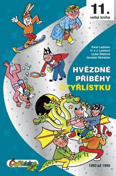 Hvězdné příběhy Čtyřlístku 1993 - 1995 / 11. velká kniha