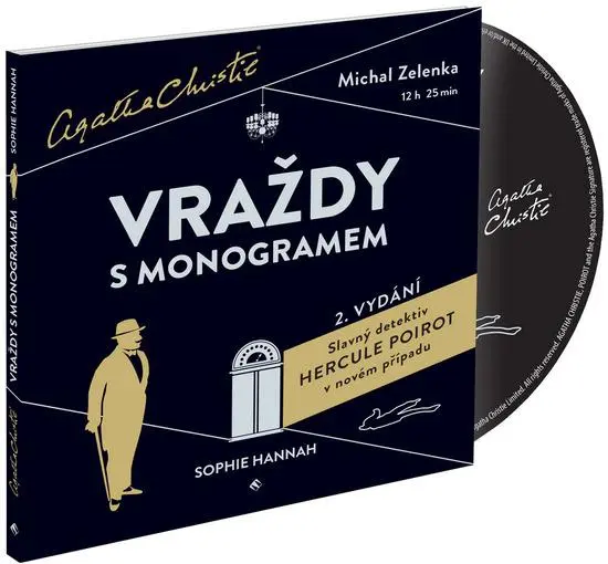 ᴠraždy s monogramem  (CD (mp3)) - Sophie Hannah - kniha z kategorie Detektívky