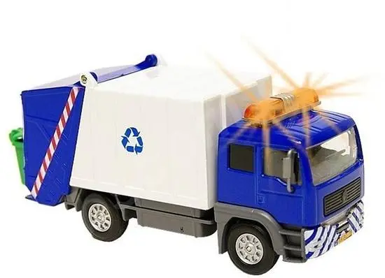 Kids Globe Traffic auto popelářské 15cm kov