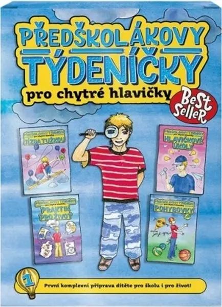 Předškolákovy týdeníčky pro chytré hlavičky - Jana Martincová