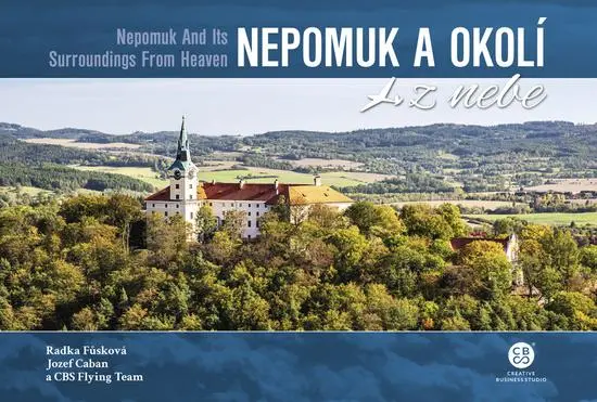 Nepomuk a okolí z nebe