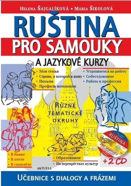 Ruština pro samouky a jazykové kurzy + 2 CD - kolektiv autorů