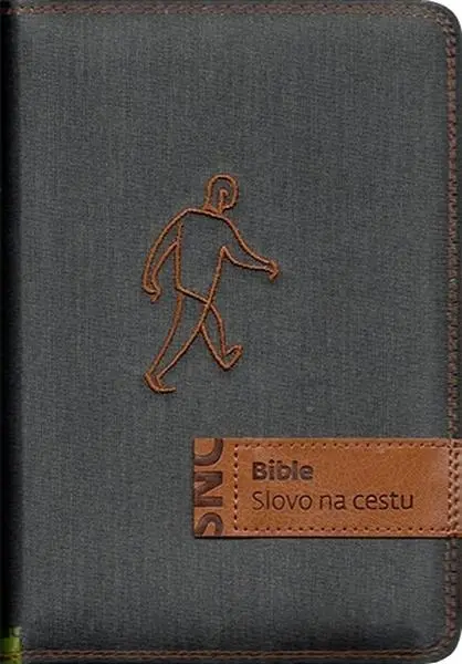 Bible Slovo na cestu (Vydání bez deuterokanonických knih (modré džínové plátno, zip))