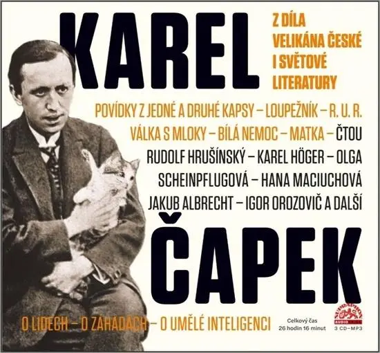 Z díla velikána české i světové literatury - CD mp3 | ČAPEK, Karel