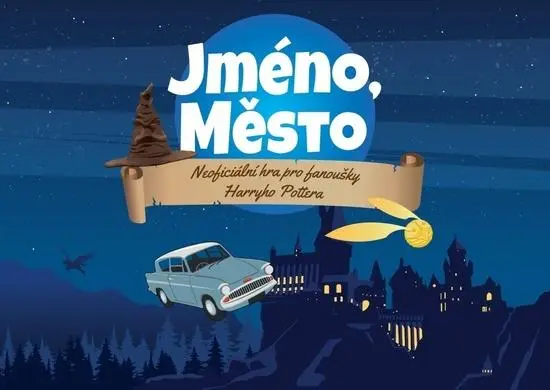 Jméno, město - hra z kategorie Harry Potter