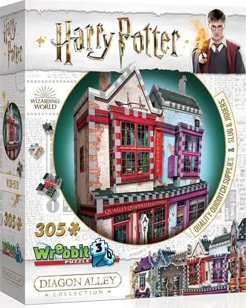 Harry Potter: Puzzle Wrebbit 3D - puzzle z kategorie 3D puzzle