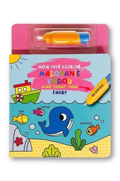 Moje prvé kúzelné maľovanie vodou Farby