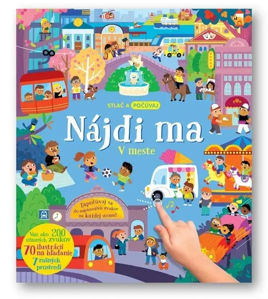 Nájdi ma - V meste,Nájdi ma - V meste - kniha z kategorie Naučné knihy