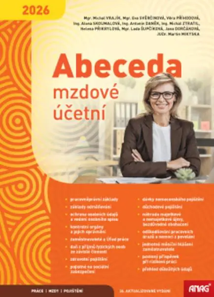 Abeceda mzdové účetní 2026 - Antonín Daněk