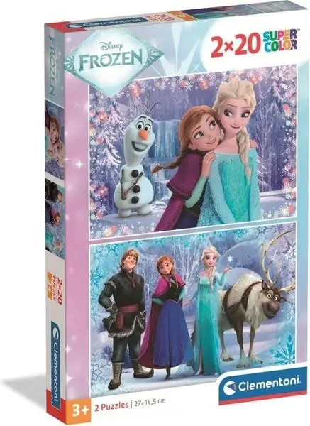 Puzzle Ledové Království 2x20 dílků - Clementoni