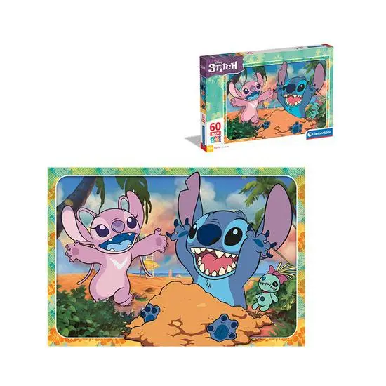 Clementoni Puzzle 60 ks Maxi SuperColor Stitch 26596