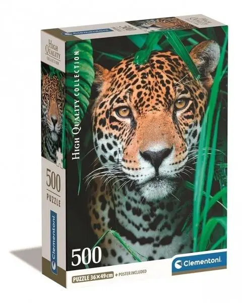 Puzzle Jaguár v džungli Compact 500 dílků - Comansi