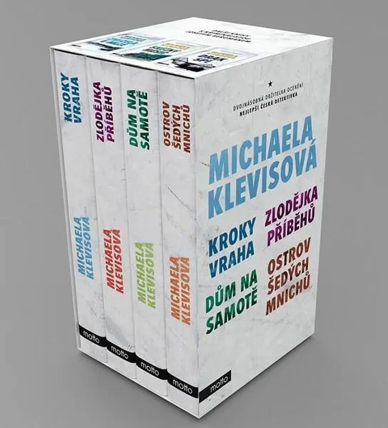 Michaela Klevisová BOX 2 (Kroky vraha, Zlodějka příběhů, Dům na samotě, Ostrov šedých mnichů) - Michaela Klevisová