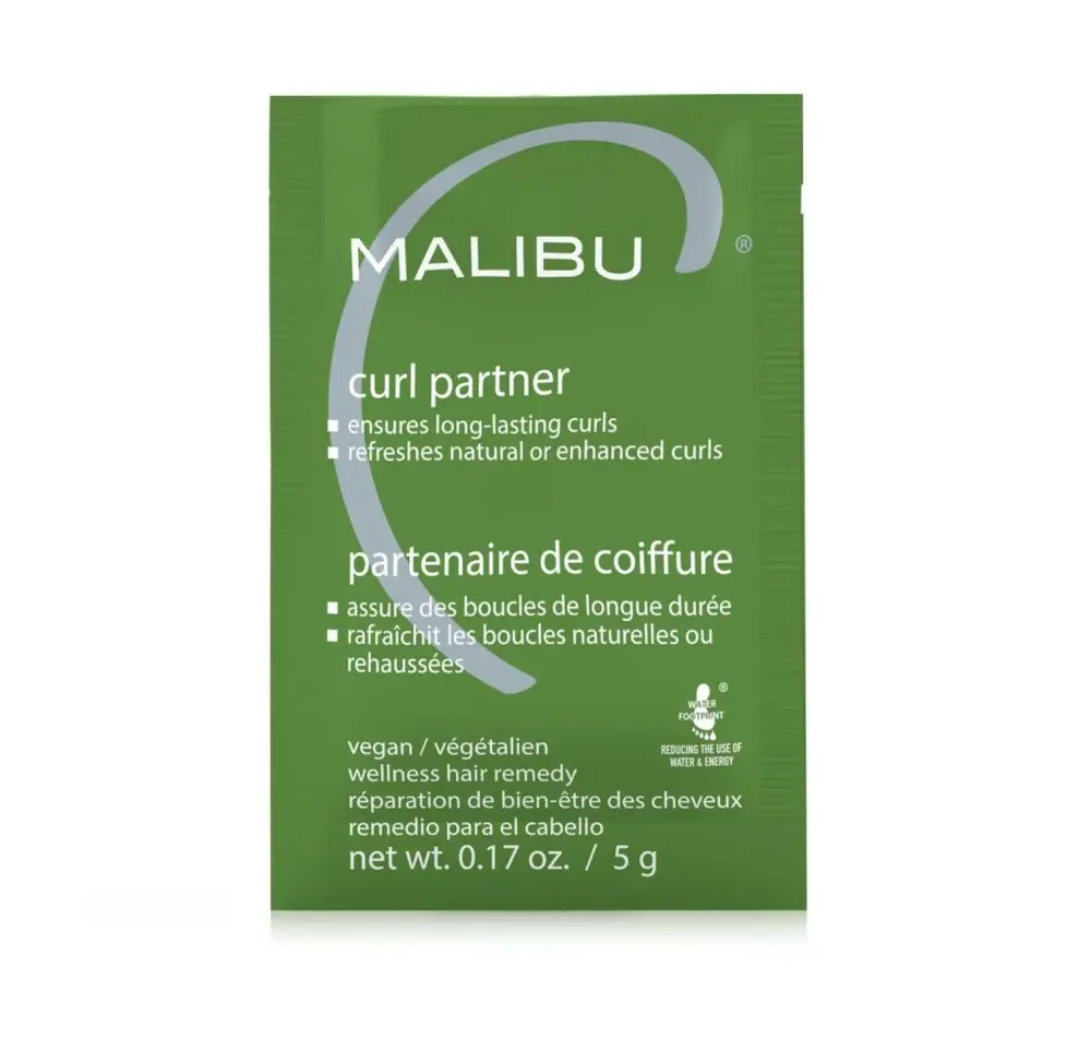 Malibu C Curl Partner – Prášková kúra pro kudrny a detoxikaci před chemickým ošetřením 1×5g