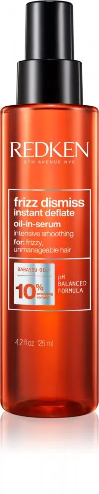 Redken Olejové sérum pro vyhlazení vlasů Frizz Dismiss Instant Deflate (Oil-in-Serum) 125 ml
