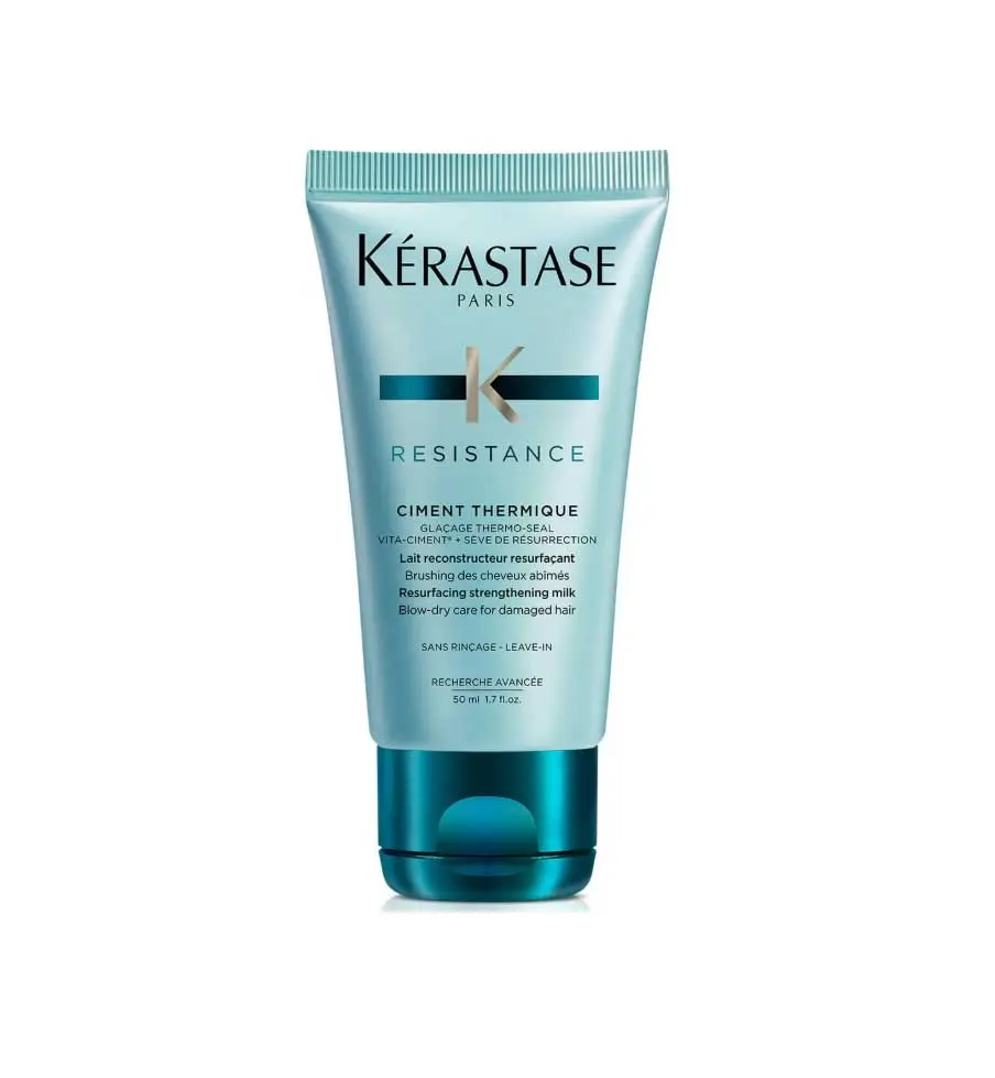 Kérastase Résistance Ciment Thermique termoochranné mléko pro poškozené vlasy – cestovní balení 50 ml