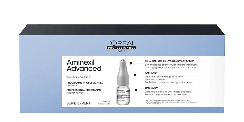 L’Oréal Professionnel Série Expert Aminexil Control 42×6 ml – kúra proti padání vlasů