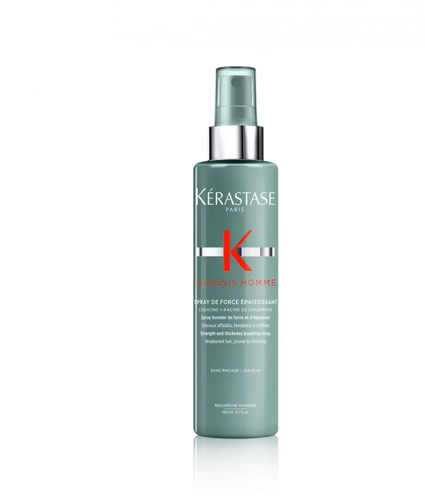 Posilující sprej pro objem oslabených vlasů pro muže Kérastase Genesis Homme - 150 ml + dárek zdarma