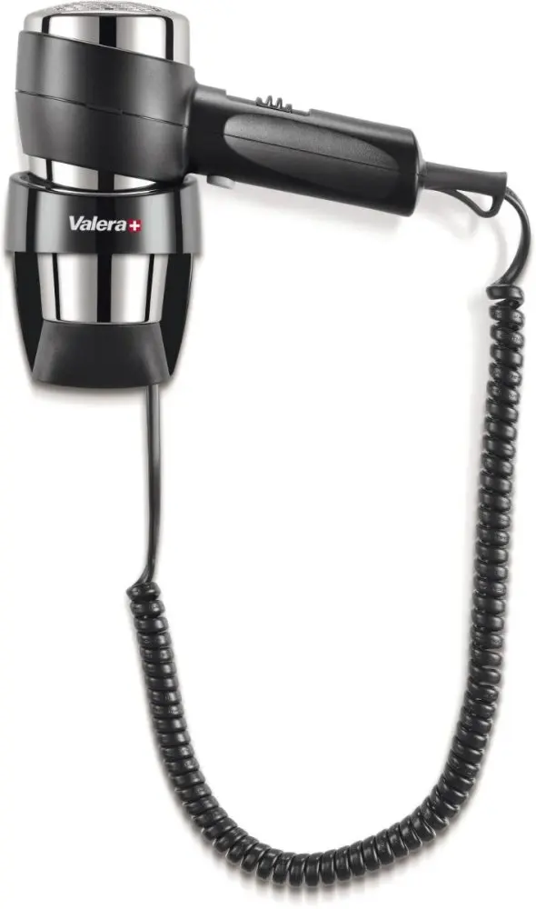 Valera Action Super Plus 1600 Black – nástěnný fén 1600 W (542.06/038A_BL)