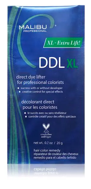 Malibu C DDL XL – EXTRA LIFT Direct Dye Lift pro odstranění nežádoucí barvy 1 sáček × 20 g