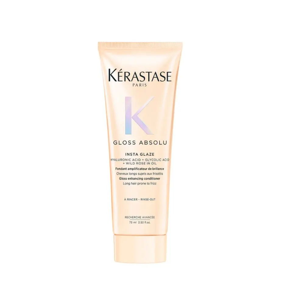Kérastase Gloss Absolu Insta Glaze kondicionér proti krepatění zvýrazňující lesk vlasů cestovní balení 75 ml